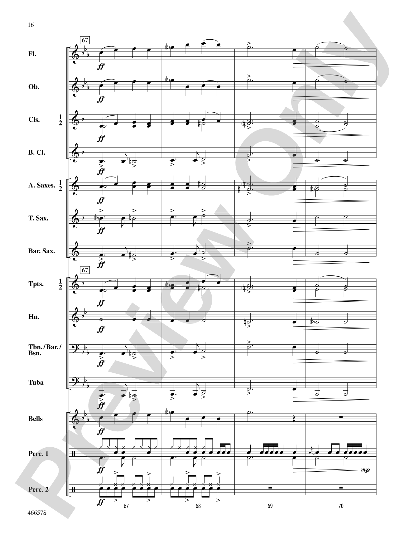 Movin' On: Concert Band Conductor Score & Parts