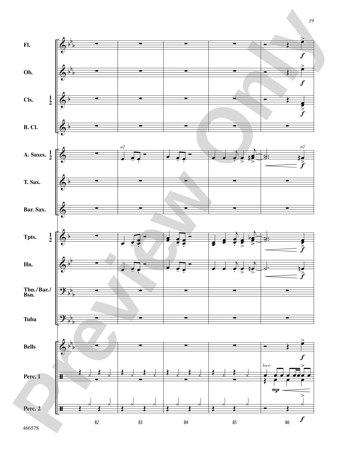 Movin' On: Concert Band Conductor Score & Parts