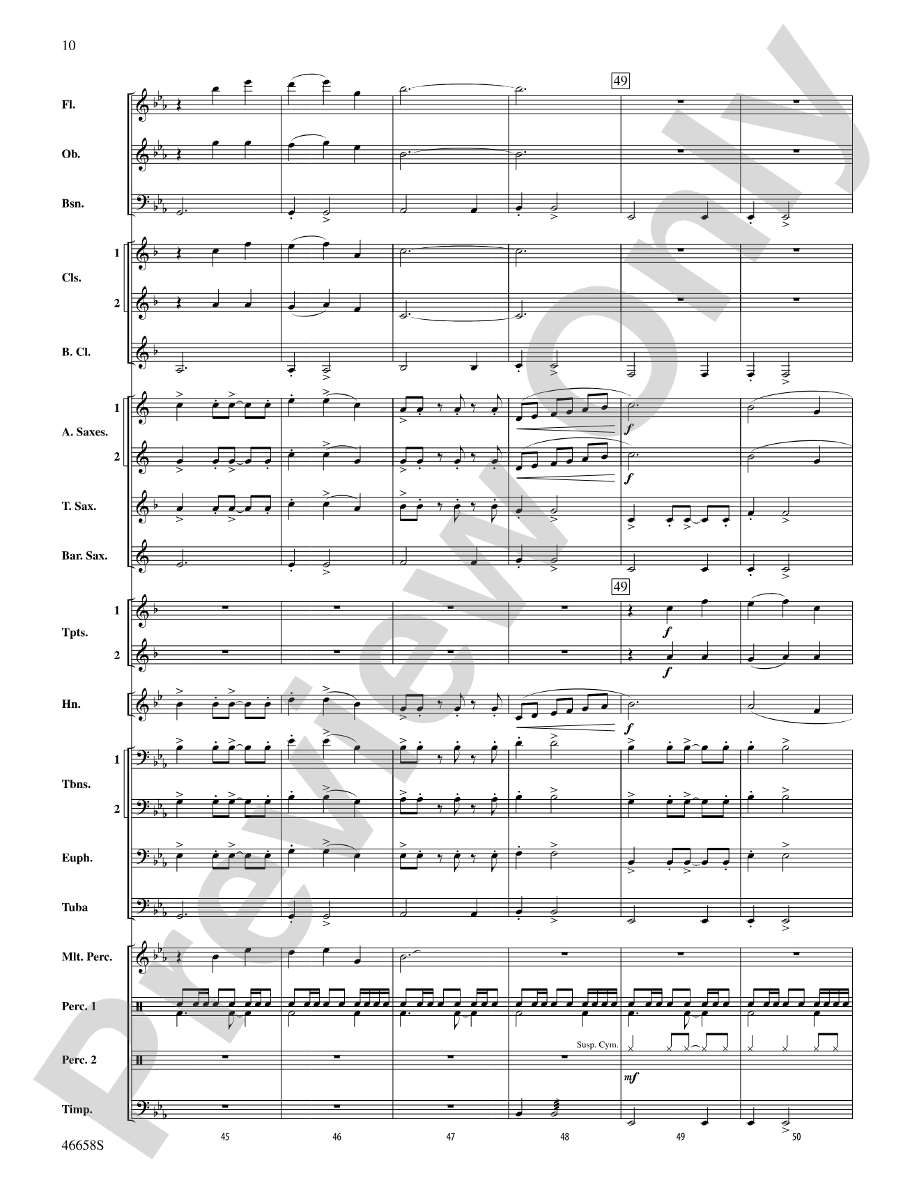 Prevail!: Concert Band Conductor Score & Parts