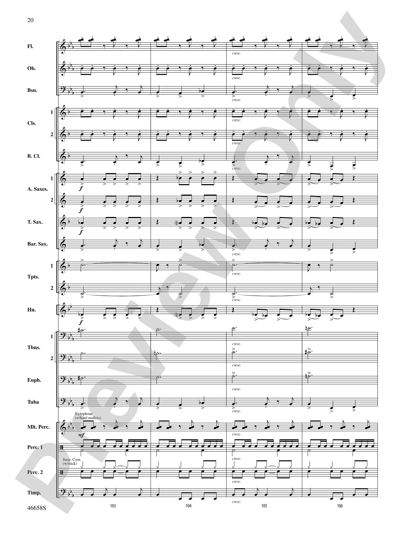 Prevail!: Concert Band Conductor Score & Parts