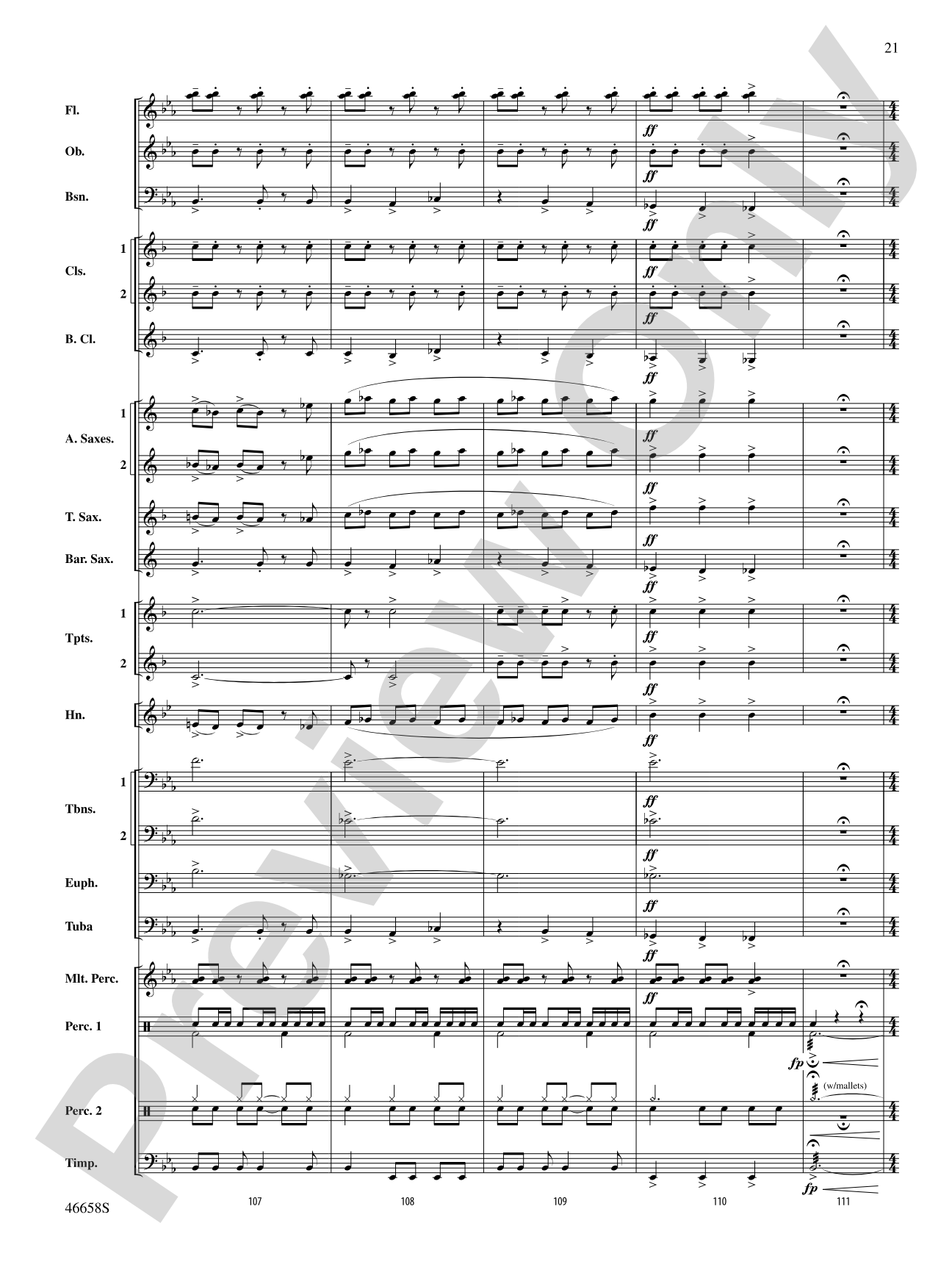 Prevail!: Concert Band Conductor Score & Parts