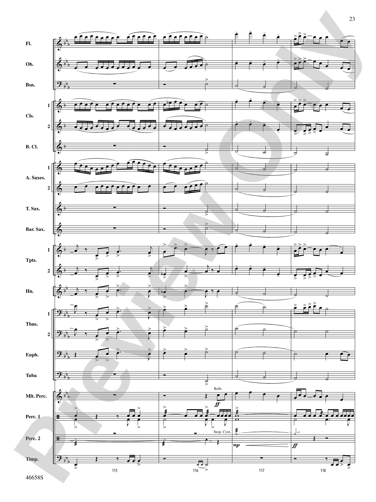Prevail!: Concert Band Conductor Score & Parts