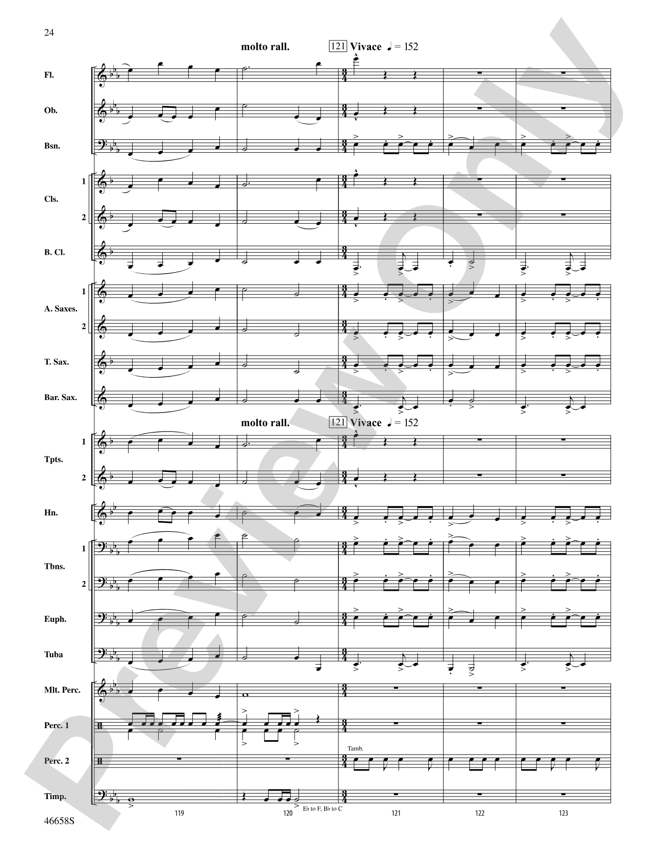 Prevail!: Concert Band Conductor Score & Parts