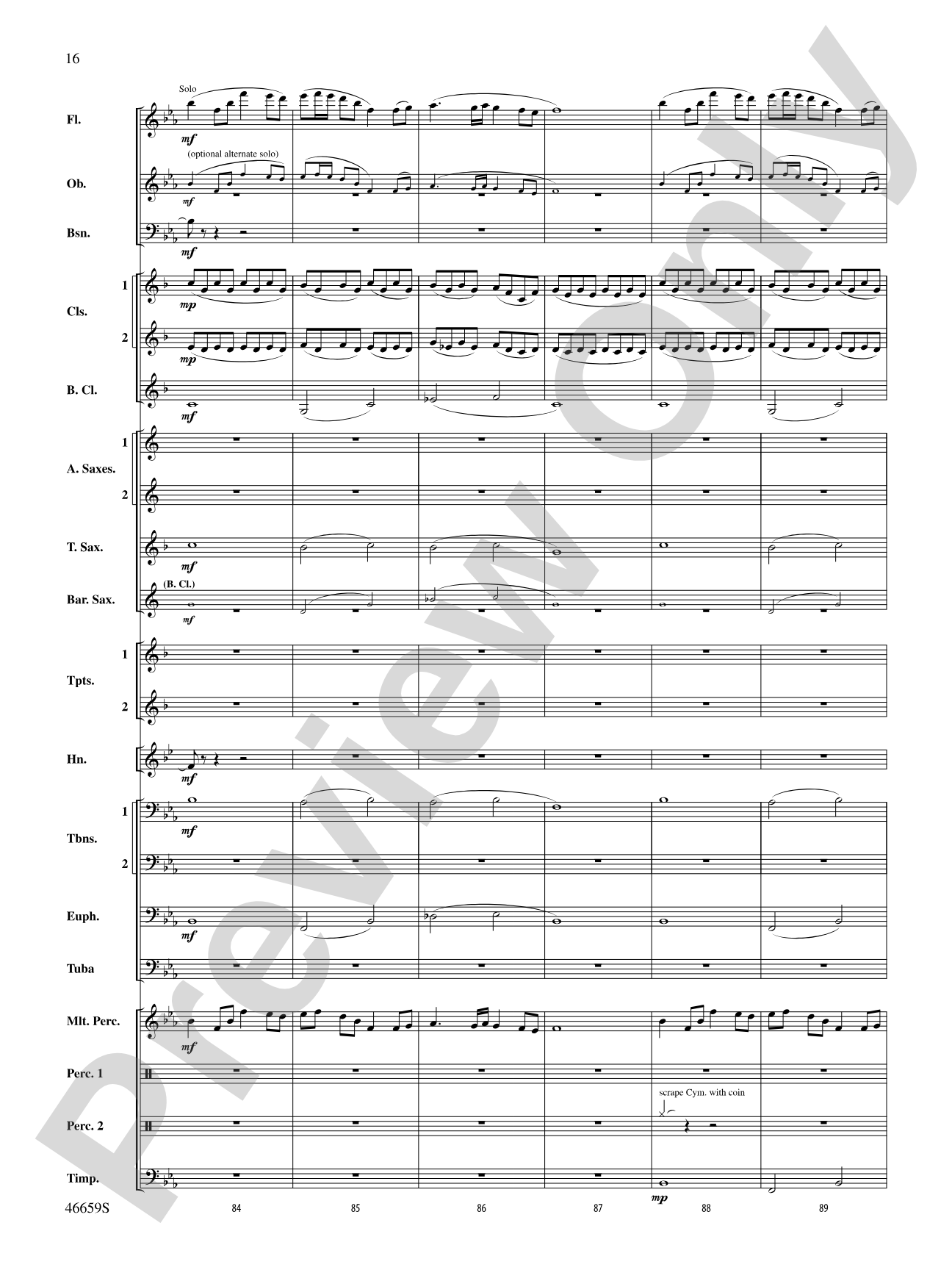 Spearfish Canyon: Score