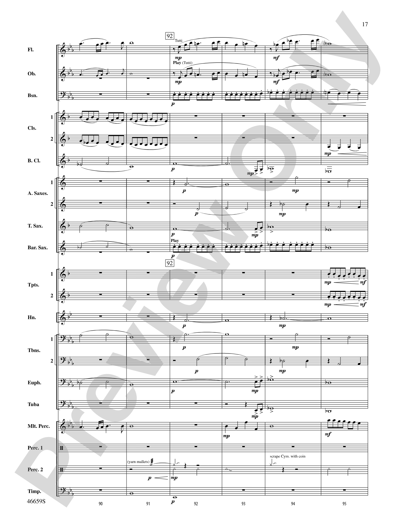 Spearfish Canyon: Score