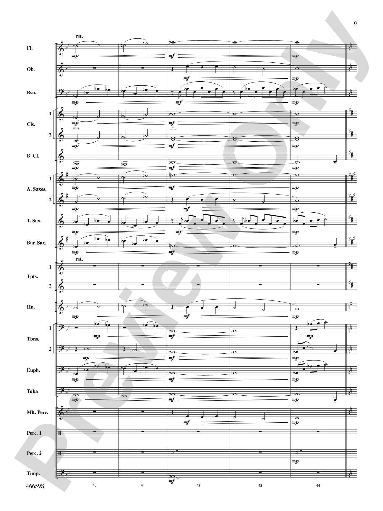 Spearfish Canyon: Score