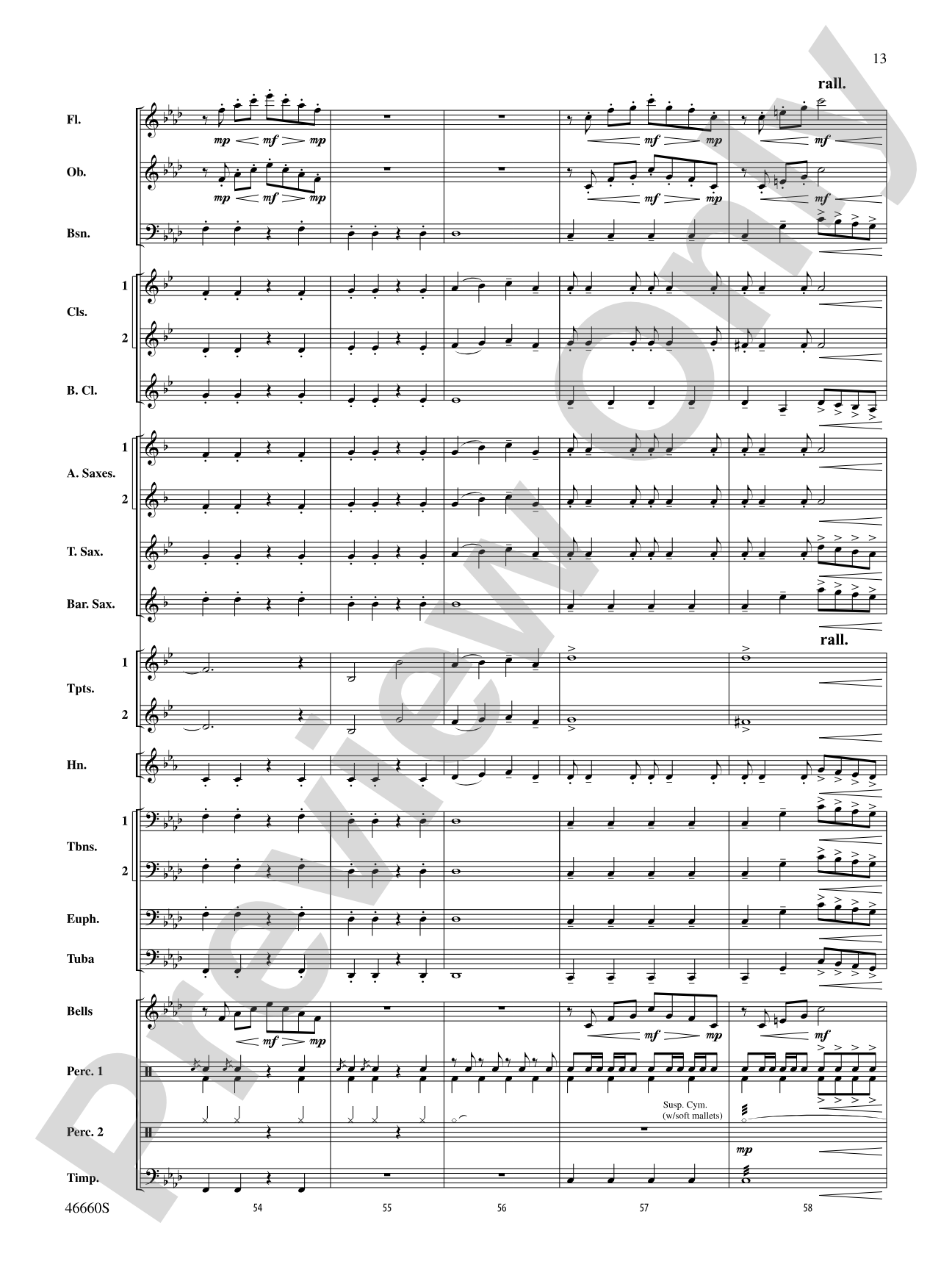 Minor Major March: Score