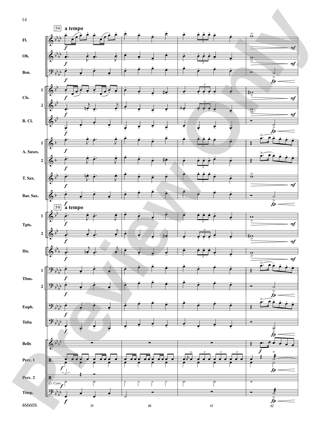 Minor Major March: Score