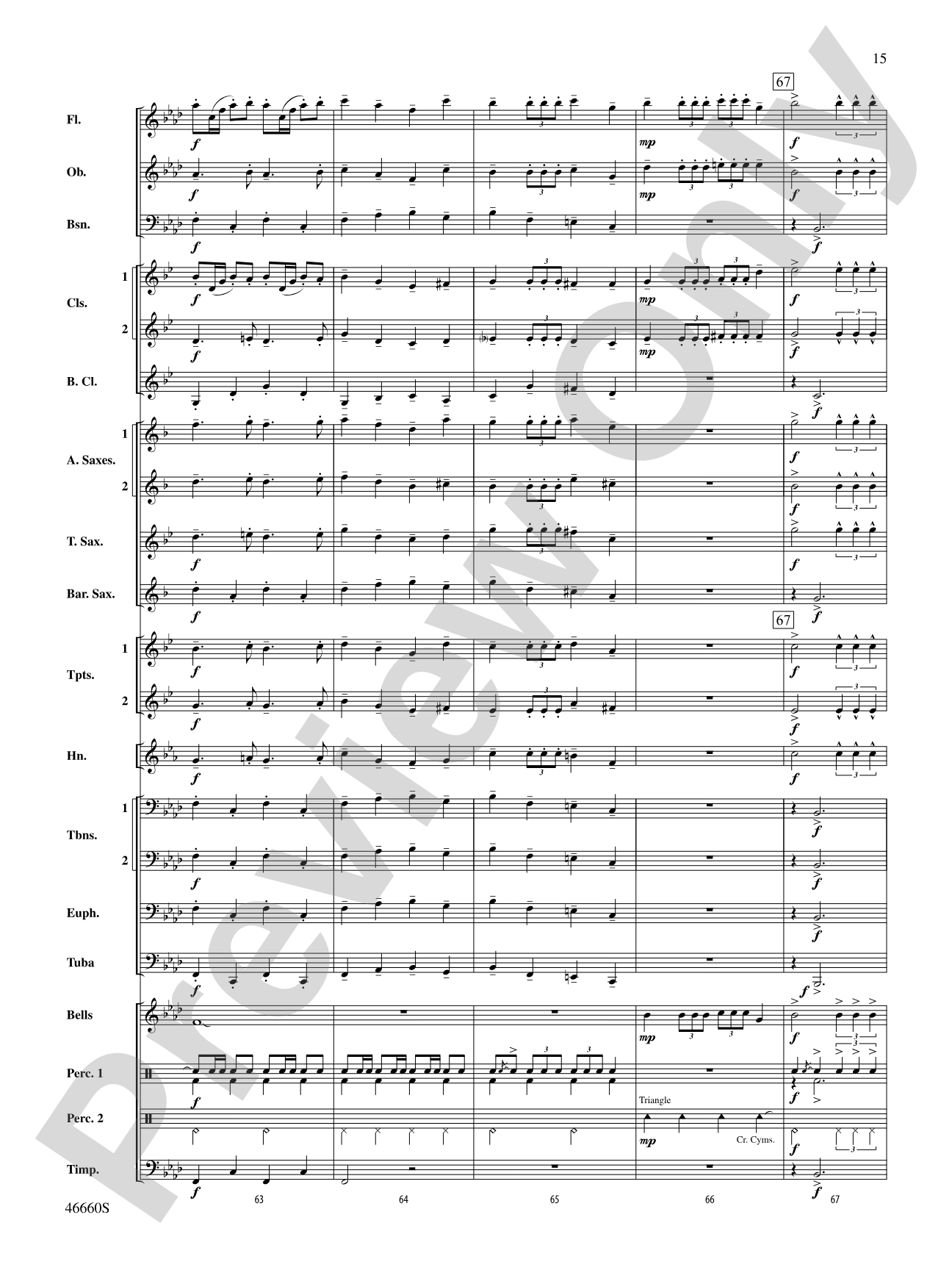 Minor Major March: Score