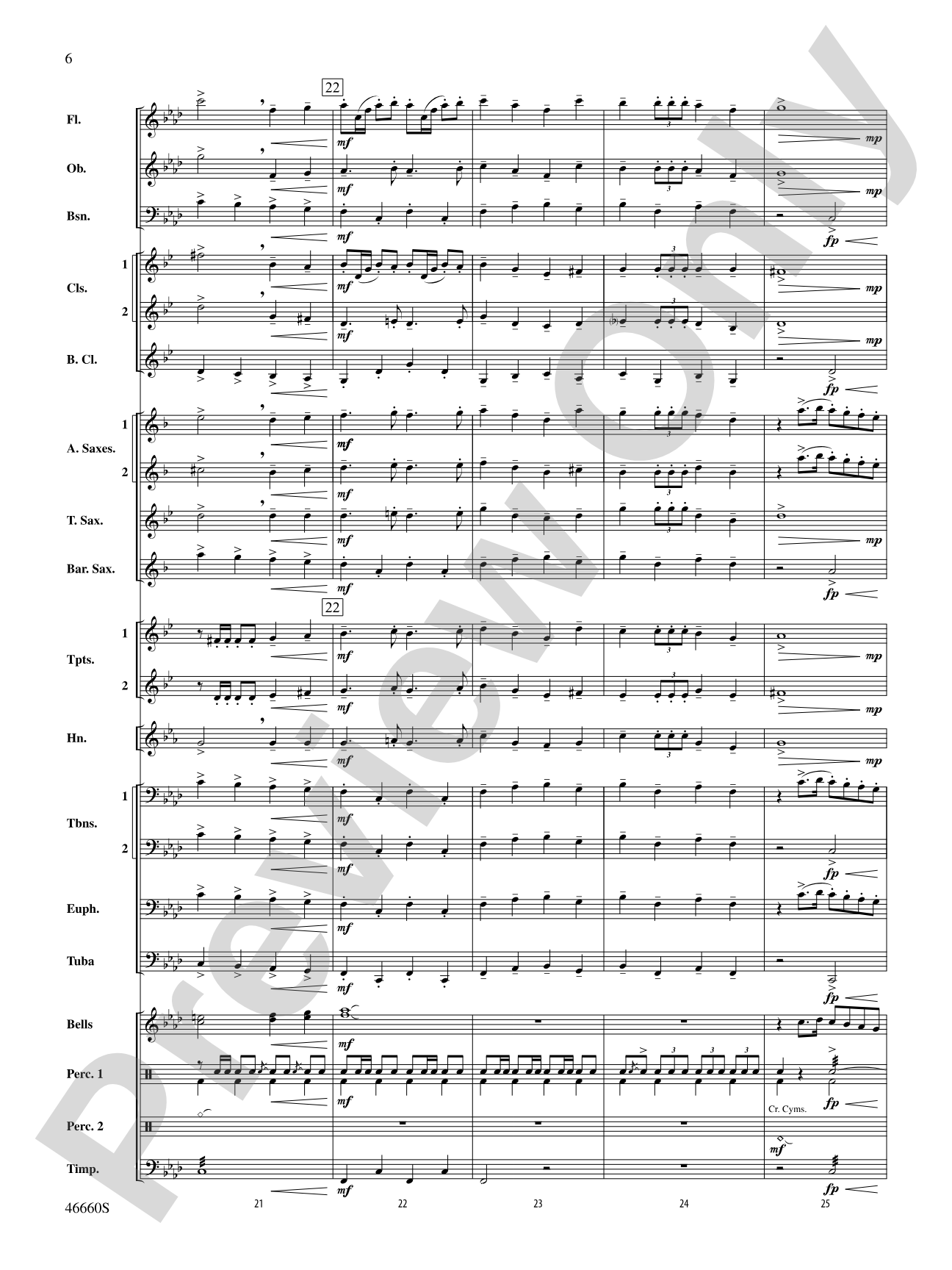 Minor Major March: Score