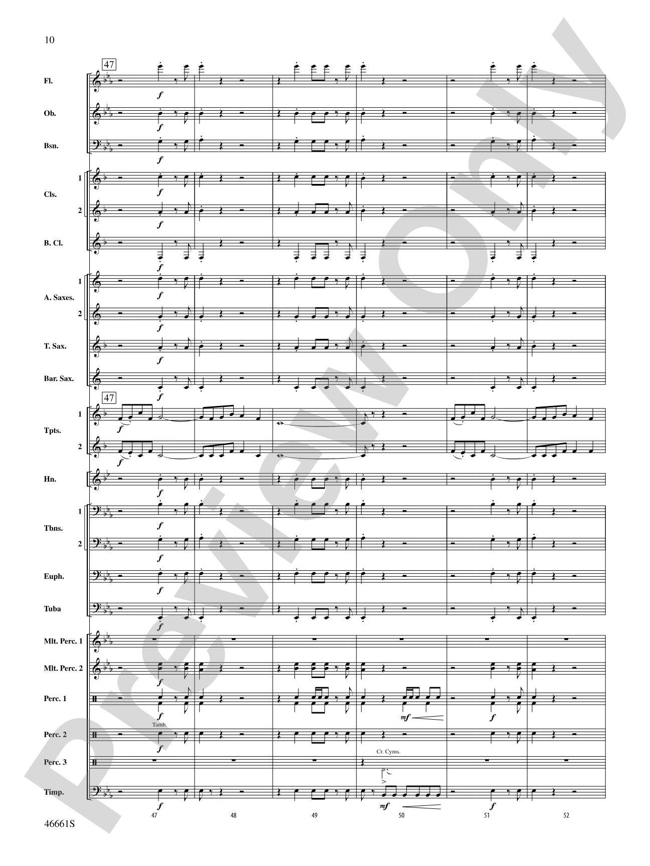 Nine Mile Saga: Concert Band Conductor Score & Parts