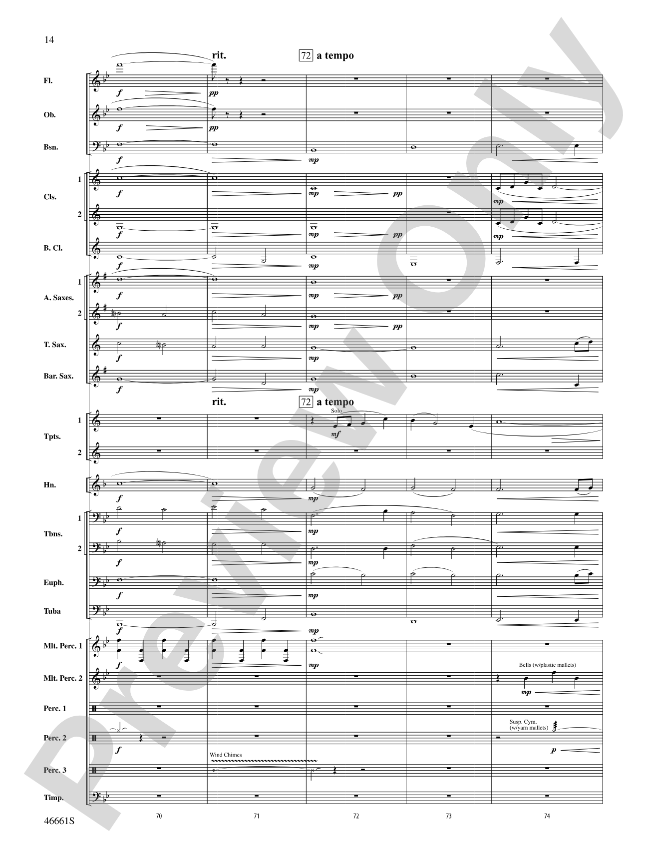 Nine Mile Saga: Concert Band Conductor Score & Parts
