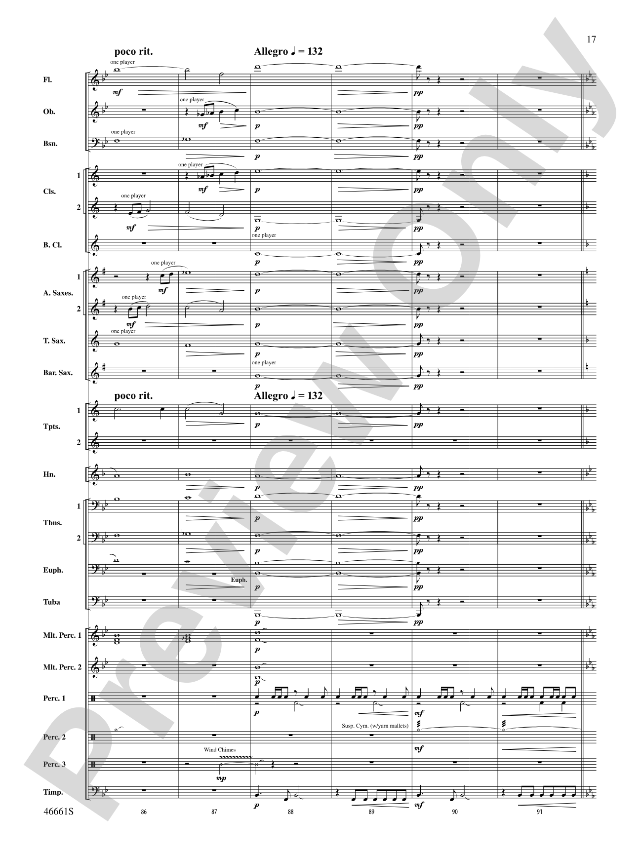 Nine Mile Saga: Concert Band Conductor Score & Parts