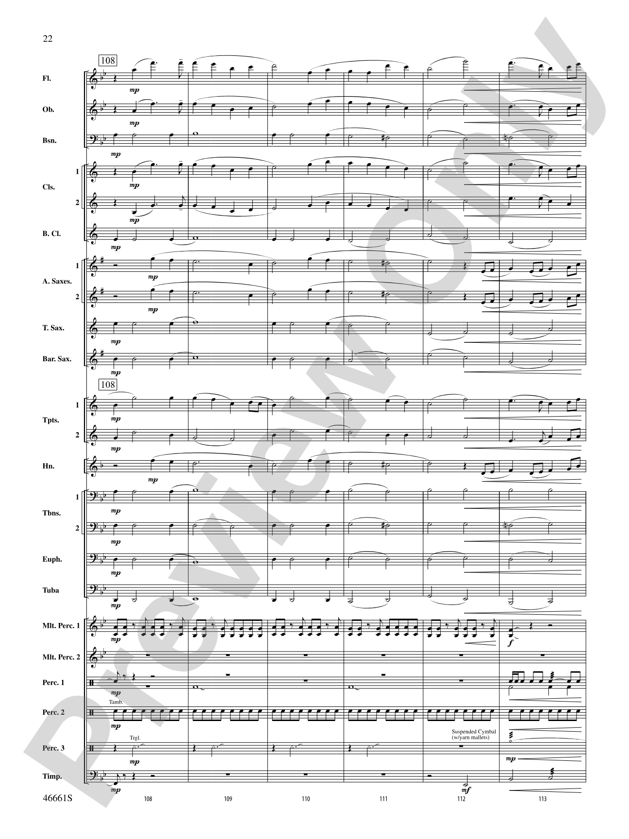 Nine Mile Saga: Concert Band Conductor Score & Parts
