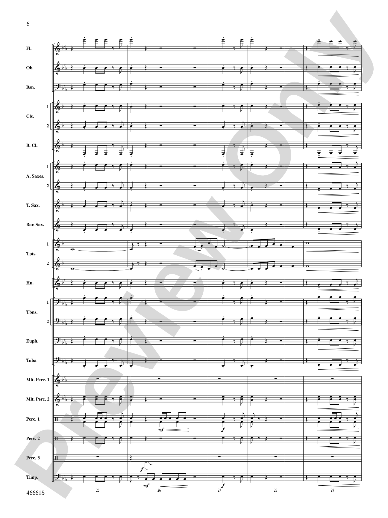 Nine Mile Saga: Concert Band Conductor Score & Parts