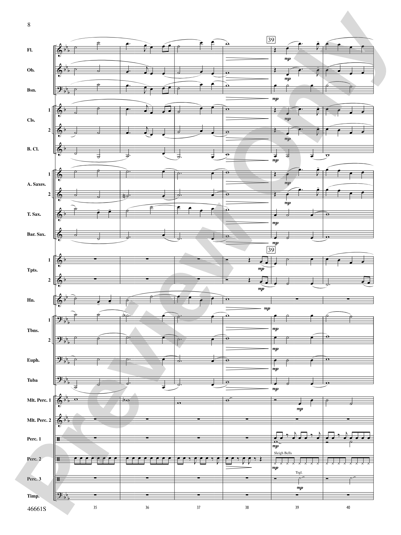 Nine Mile Saga: Concert Band Conductor Score & Parts