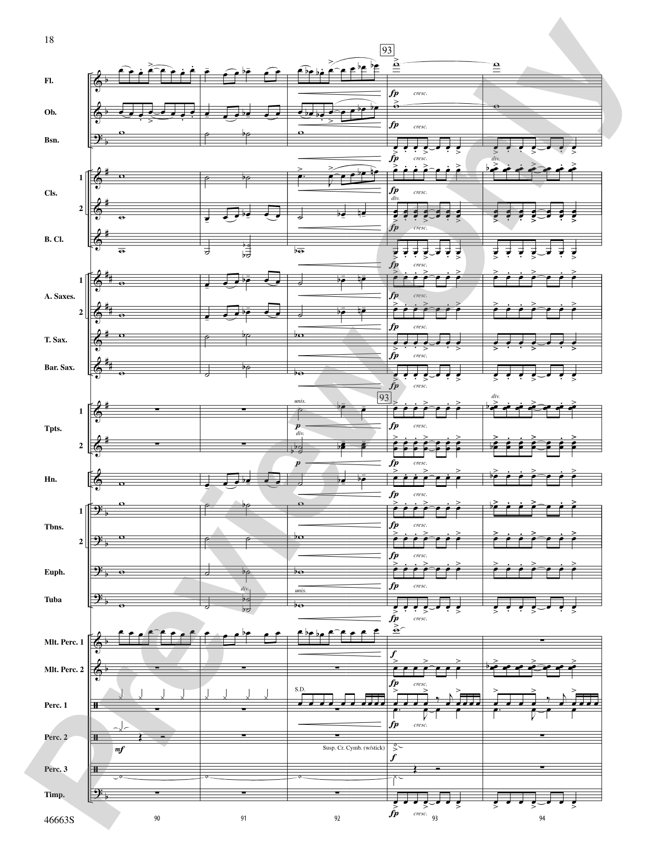 Wolverine Summer: Concert Band Conductor Score & Parts