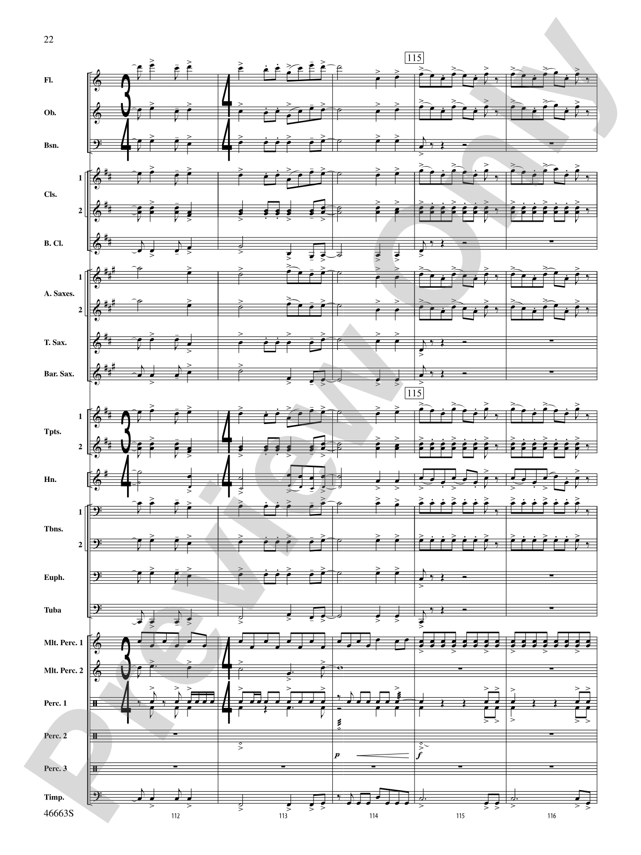 Wolverine Summer: Concert Band Conductor Score & Parts