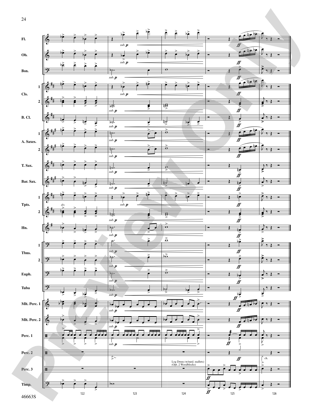 Wolverine Summer: Concert Band Conductor Score & Parts