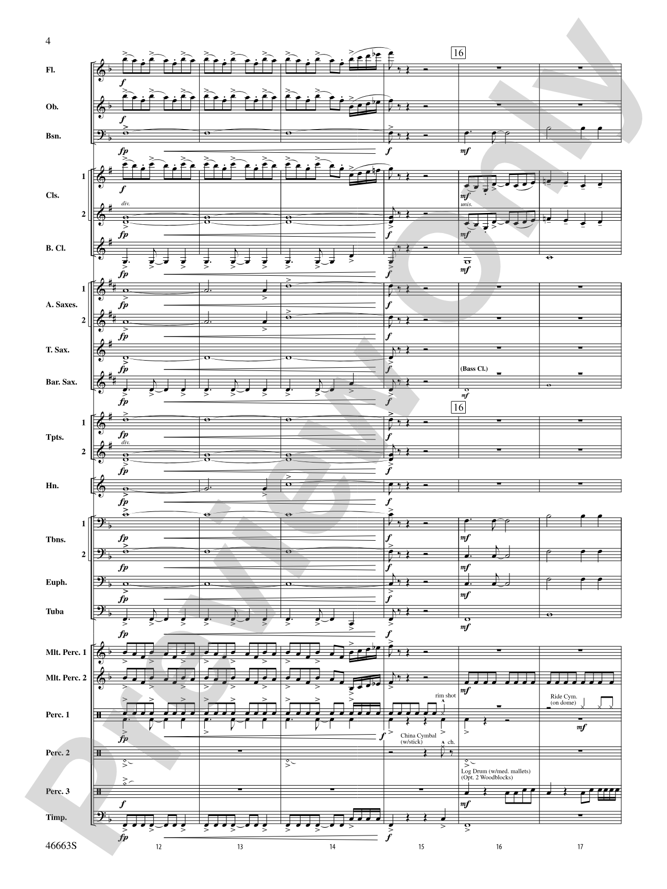 Wolverine Summer: Concert Band Conductor Score & Parts