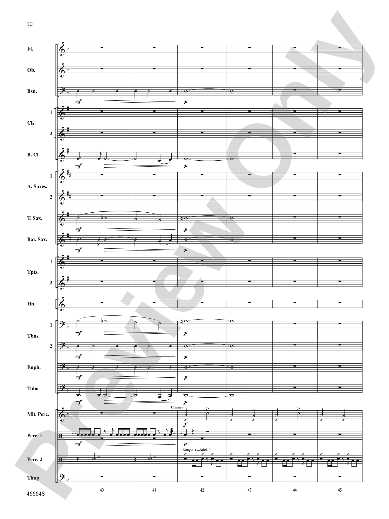 Shattered: Concert Band Conductor Score & Parts