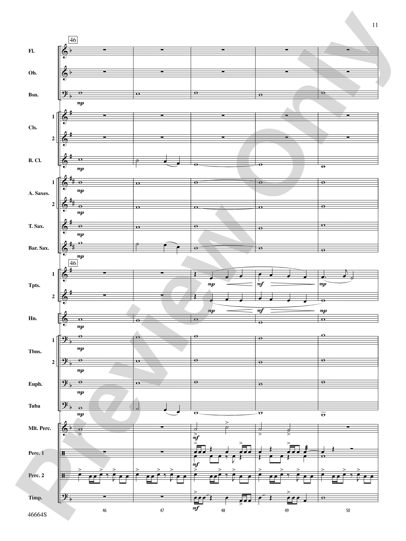 Shattered: Concert Band Conductor Score & Parts