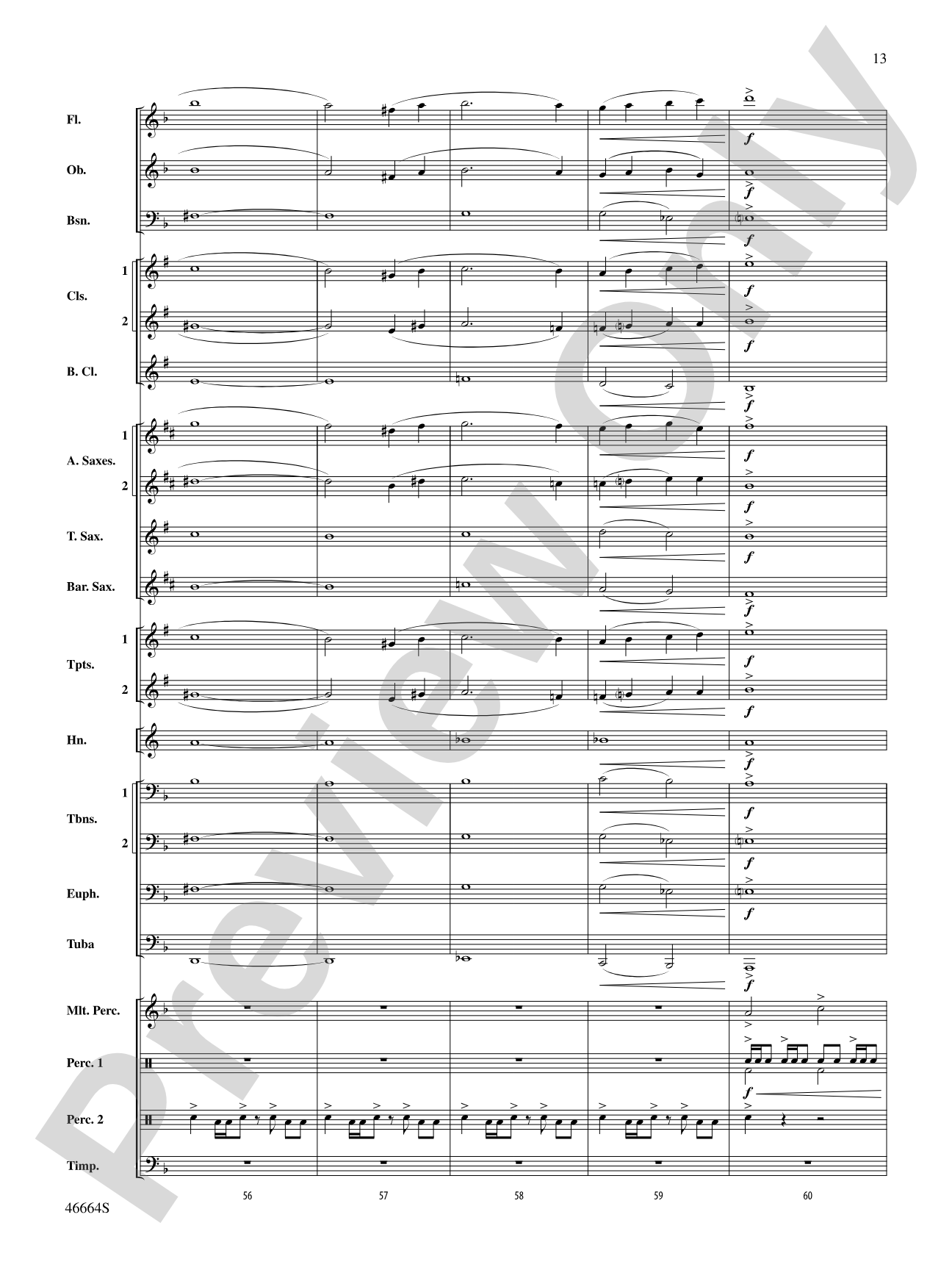 Shattered: Concert Band Conductor Score & Parts