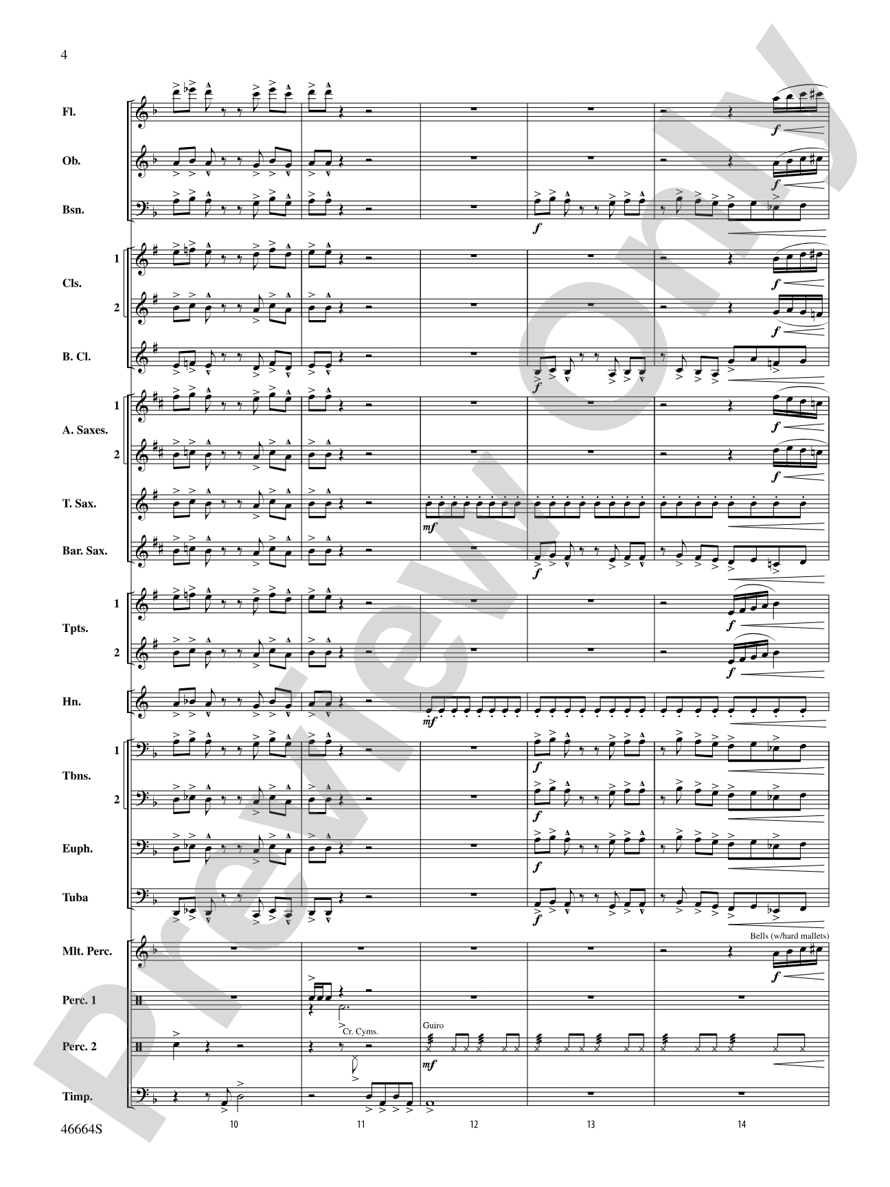 Shattered: Concert Band Conductor Score & Parts