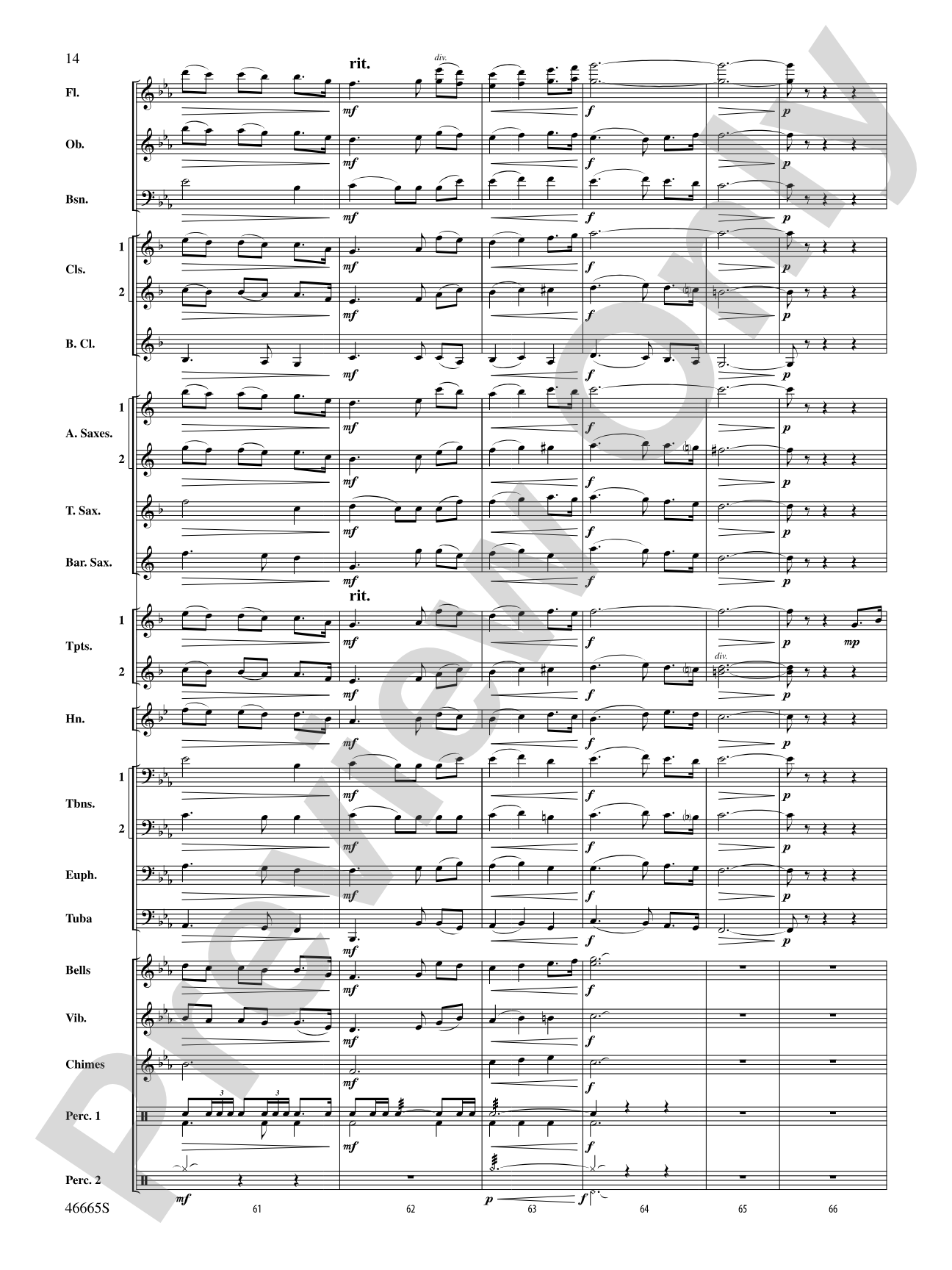 An Everlasting Spirit: Concert Band Conductor Score & Parts