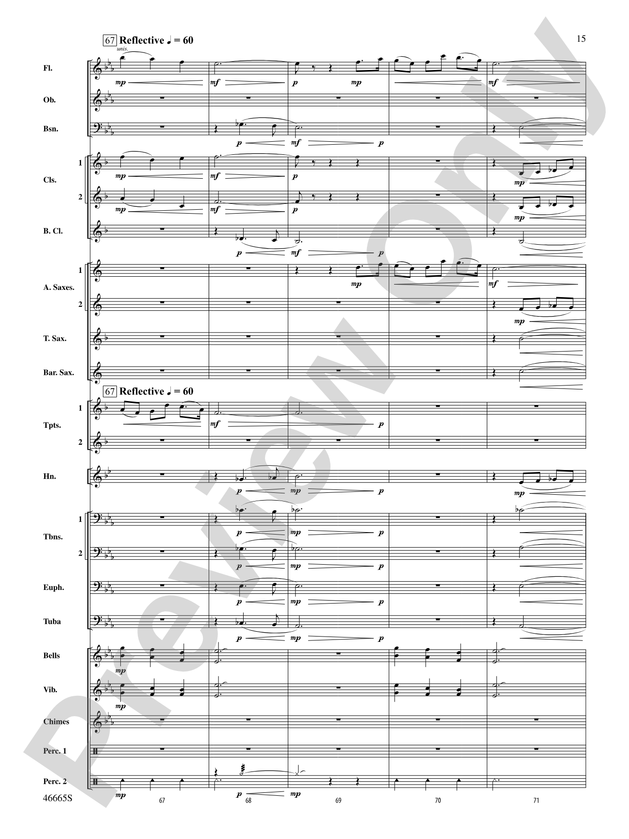 An Everlasting Spirit: Concert Band Conductor Score & Parts