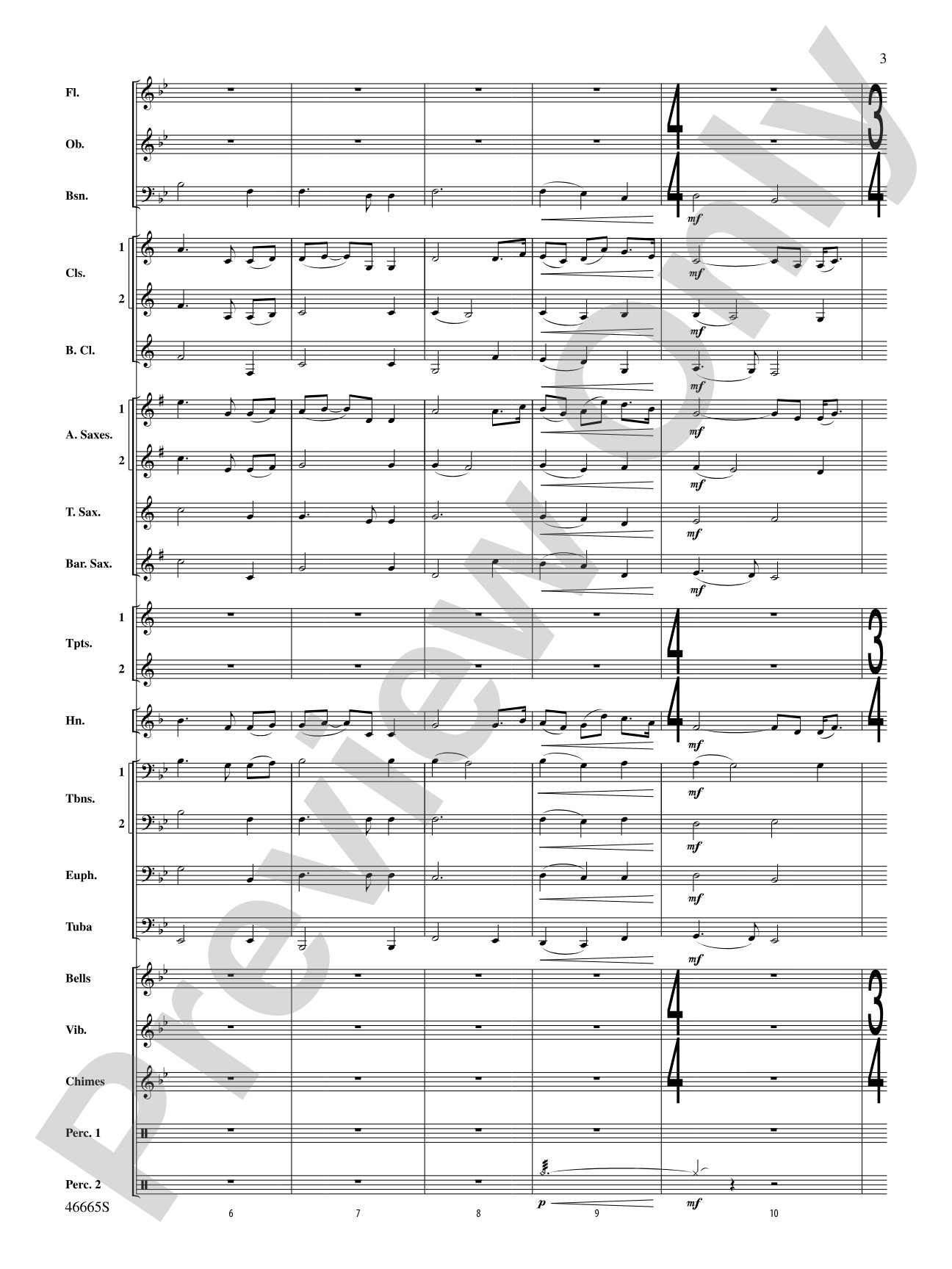An Everlasting Spirit: Concert Band Conductor Score & Parts