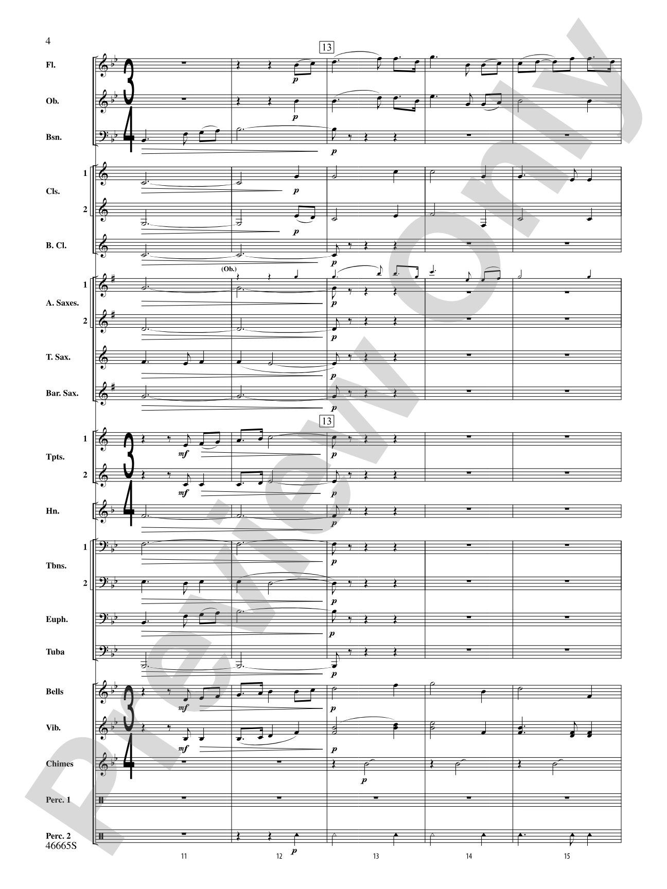 An Everlasting Spirit: Concert Band Conductor Score & Parts