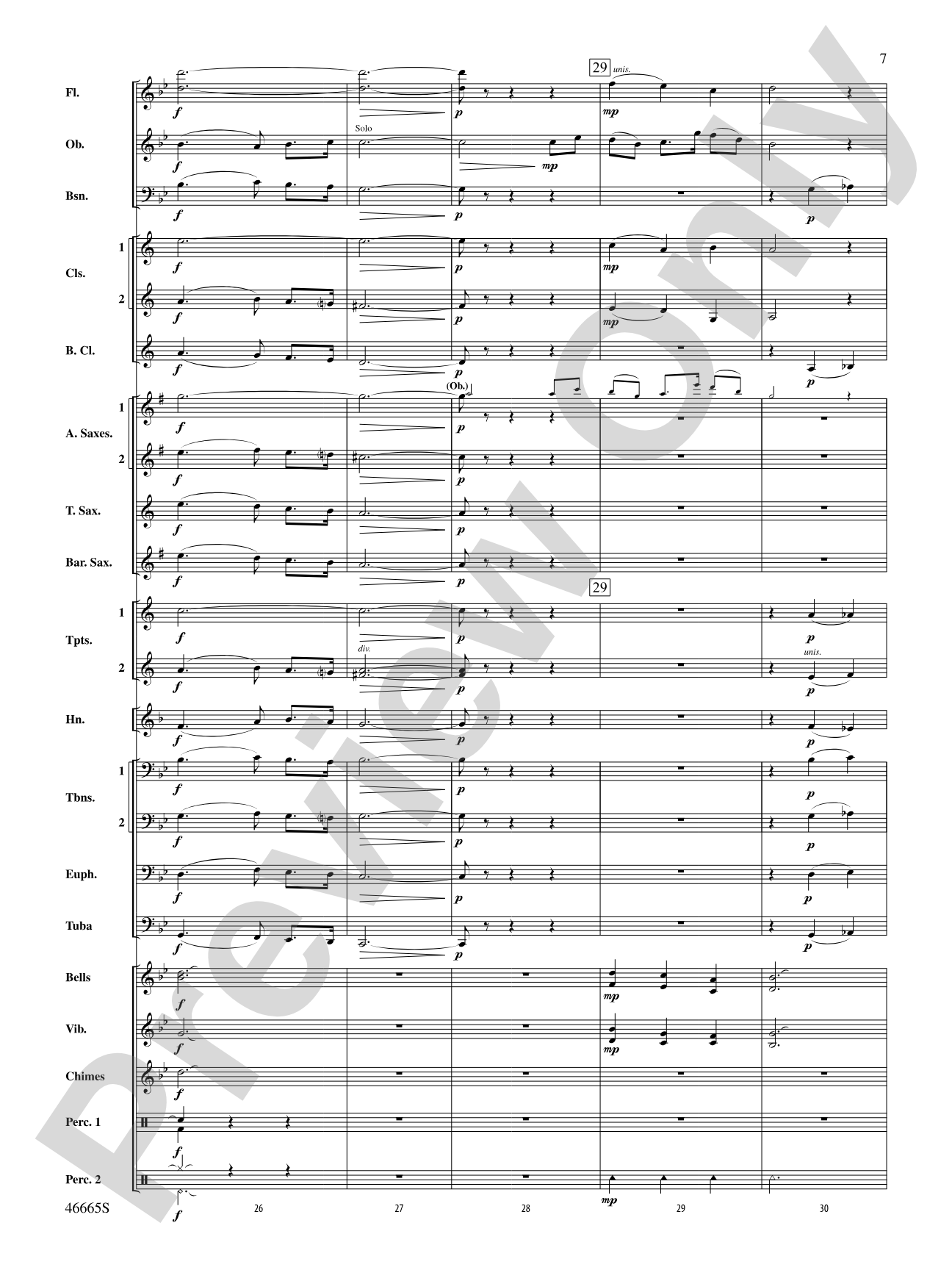An Everlasting Spirit: Concert Band Conductor Score & Parts