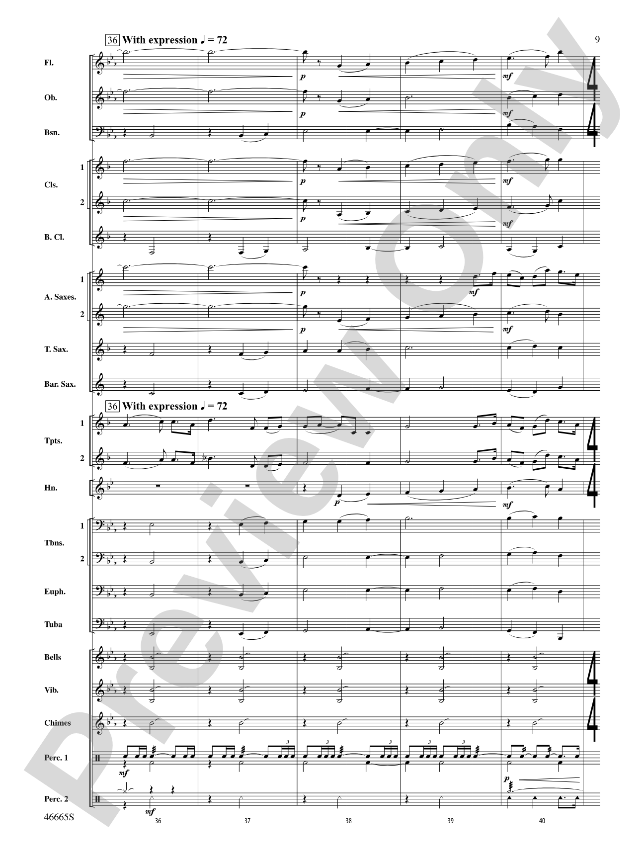 An Everlasting Spirit: Concert Band Conductor Score & Parts