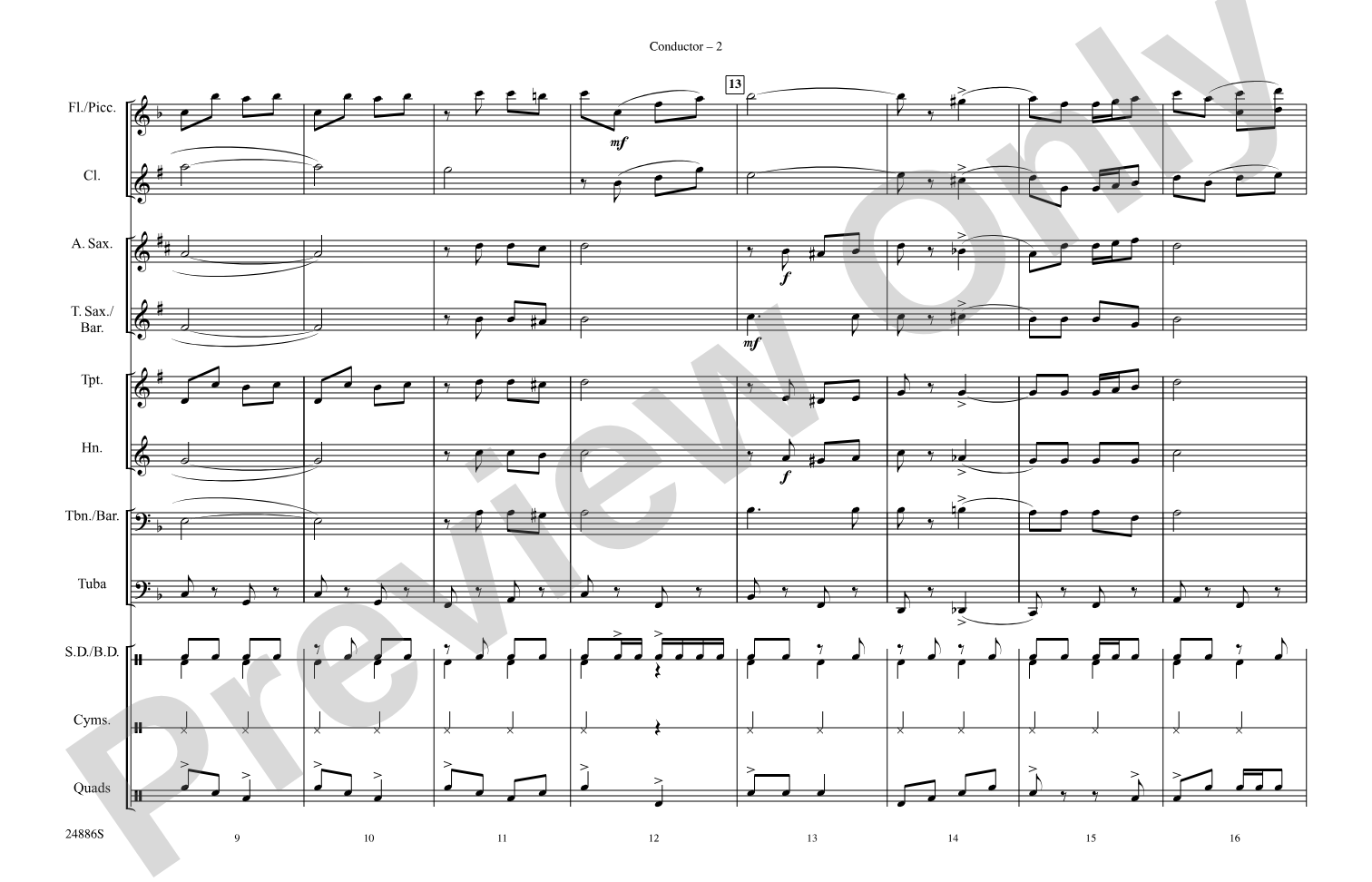 Ain't We Got Fun: Marching Band Conductor Score & Parts