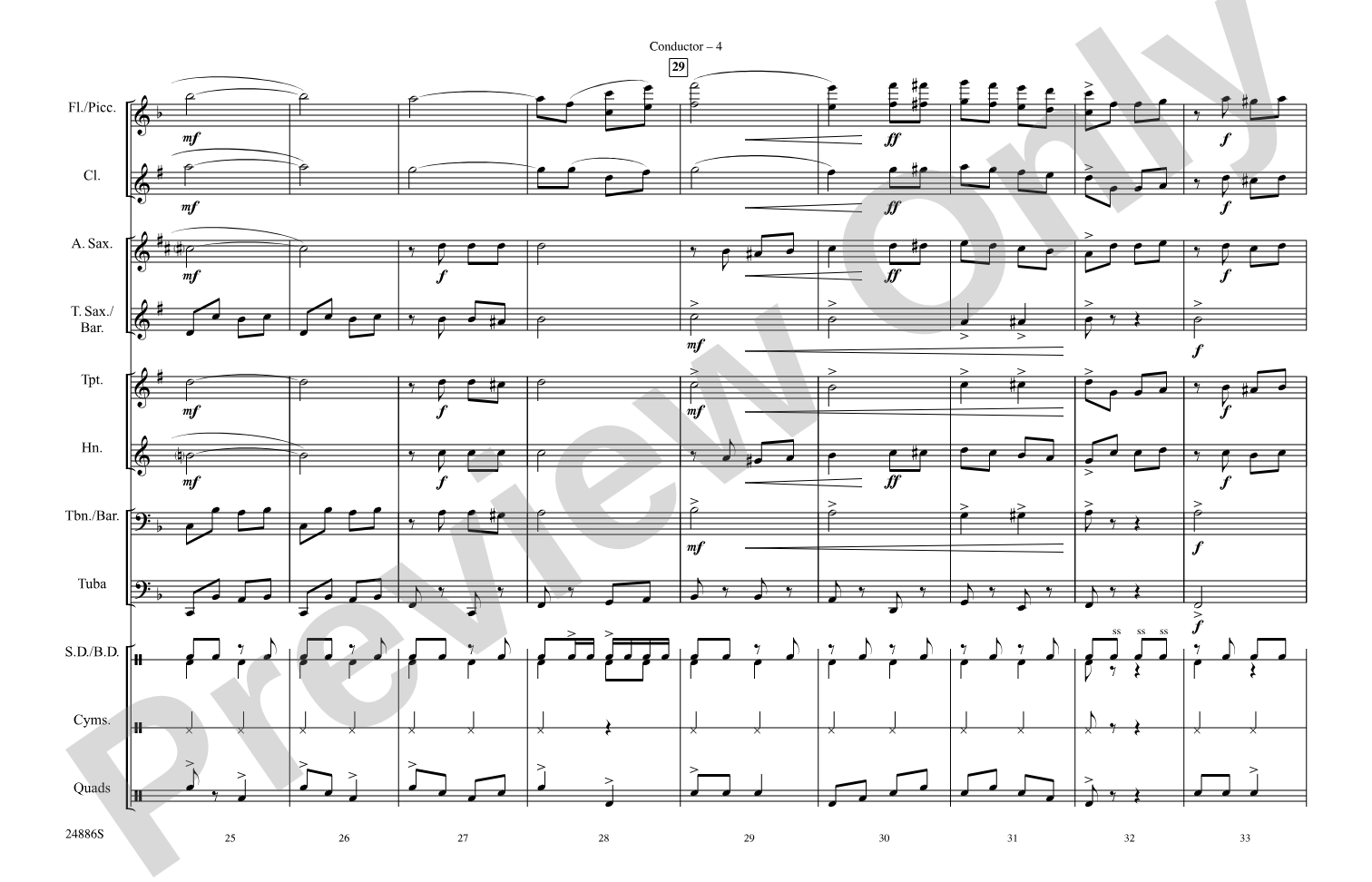 Ain't We Got Fun: Marching Band Conductor Score & Parts