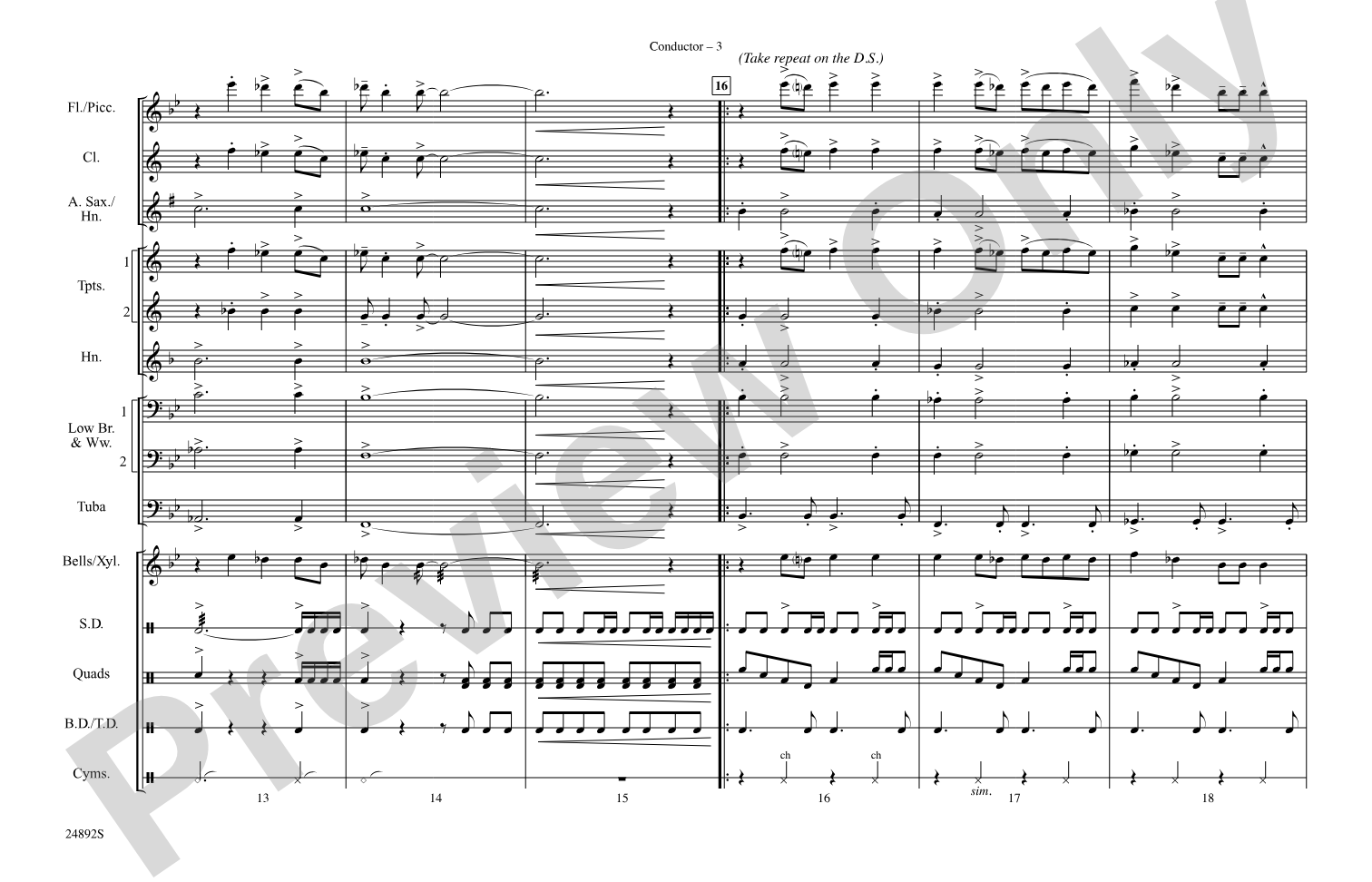 Ready to Go: Marching Band Conductor Score & Parts