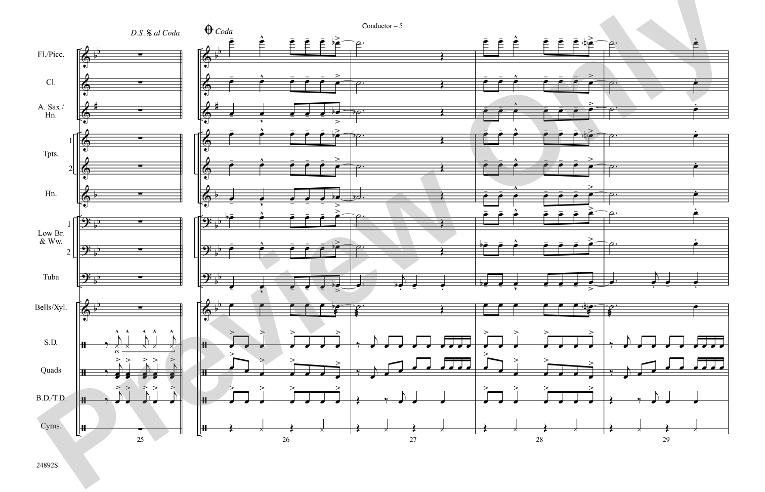 Ready to Go: Marching Band Conductor Score & Parts