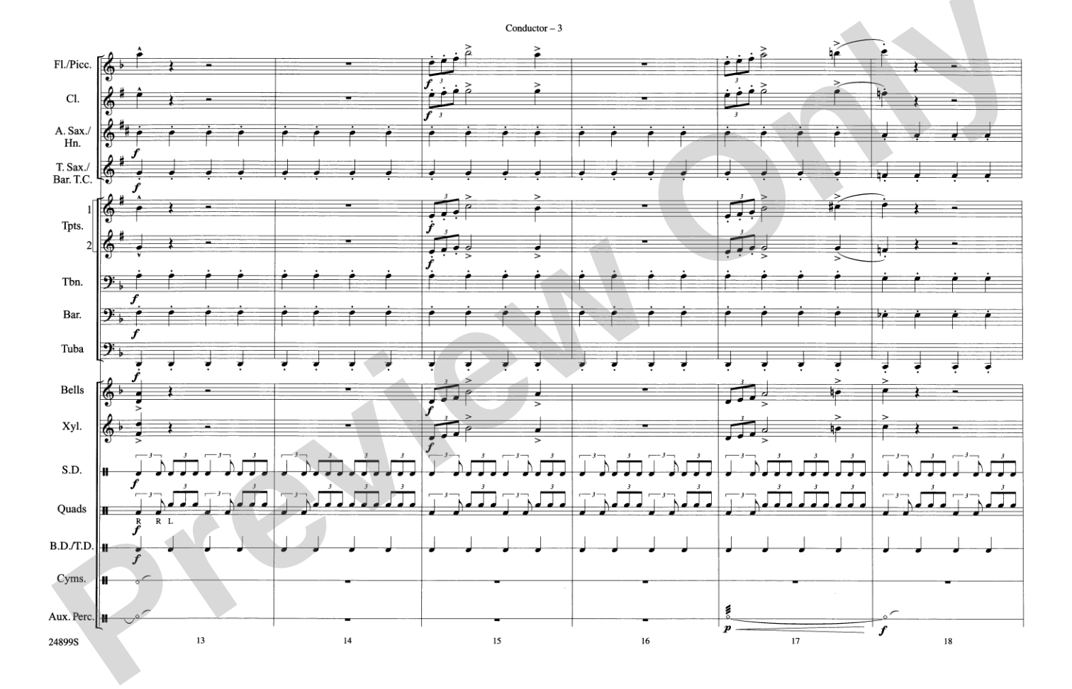 The Batman Theme (from Batman): Marching Band Conductor Score & Parts