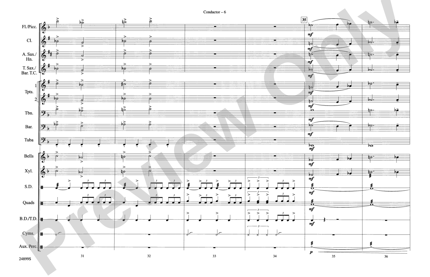 The Batman Theme (from Batman): Marching Band Conductor Score & Parts
