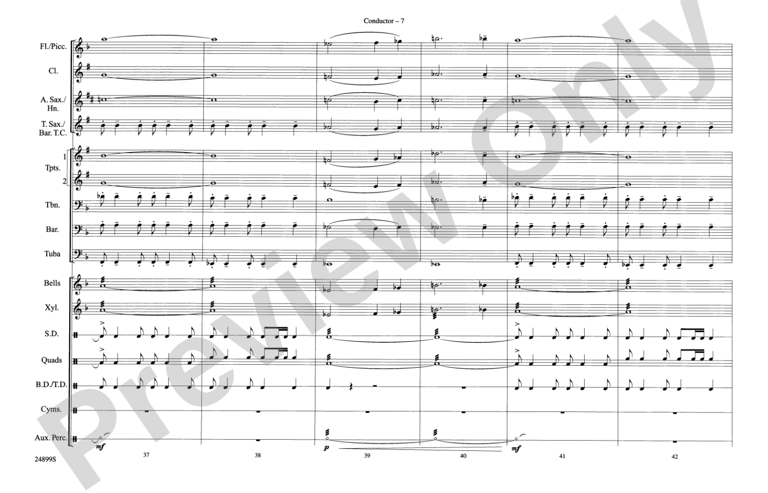 The Batman Theme (from Batman): Marching Band Conductor Score & Parts