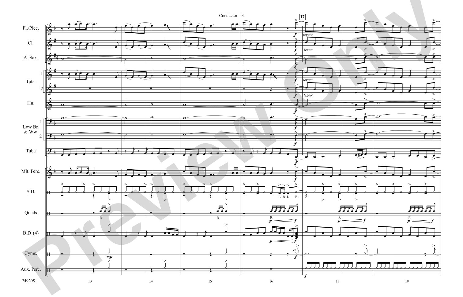 Do Ya Think I'm Sexy?: Marching Band Conductor Score & Parts