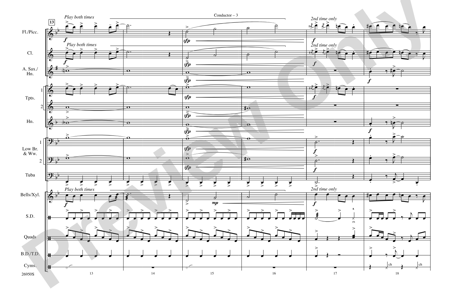 Monterey: Marching Band Conductor Score & Parts