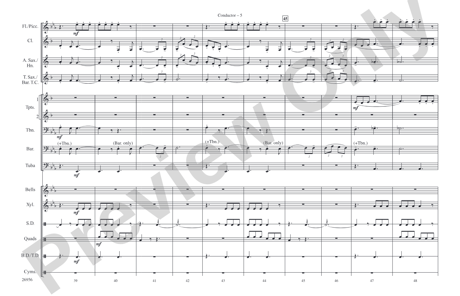 Superman Theme: Score