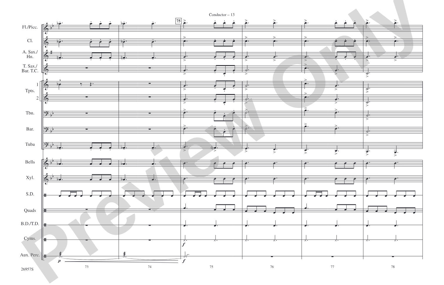 Superman Opener: Score