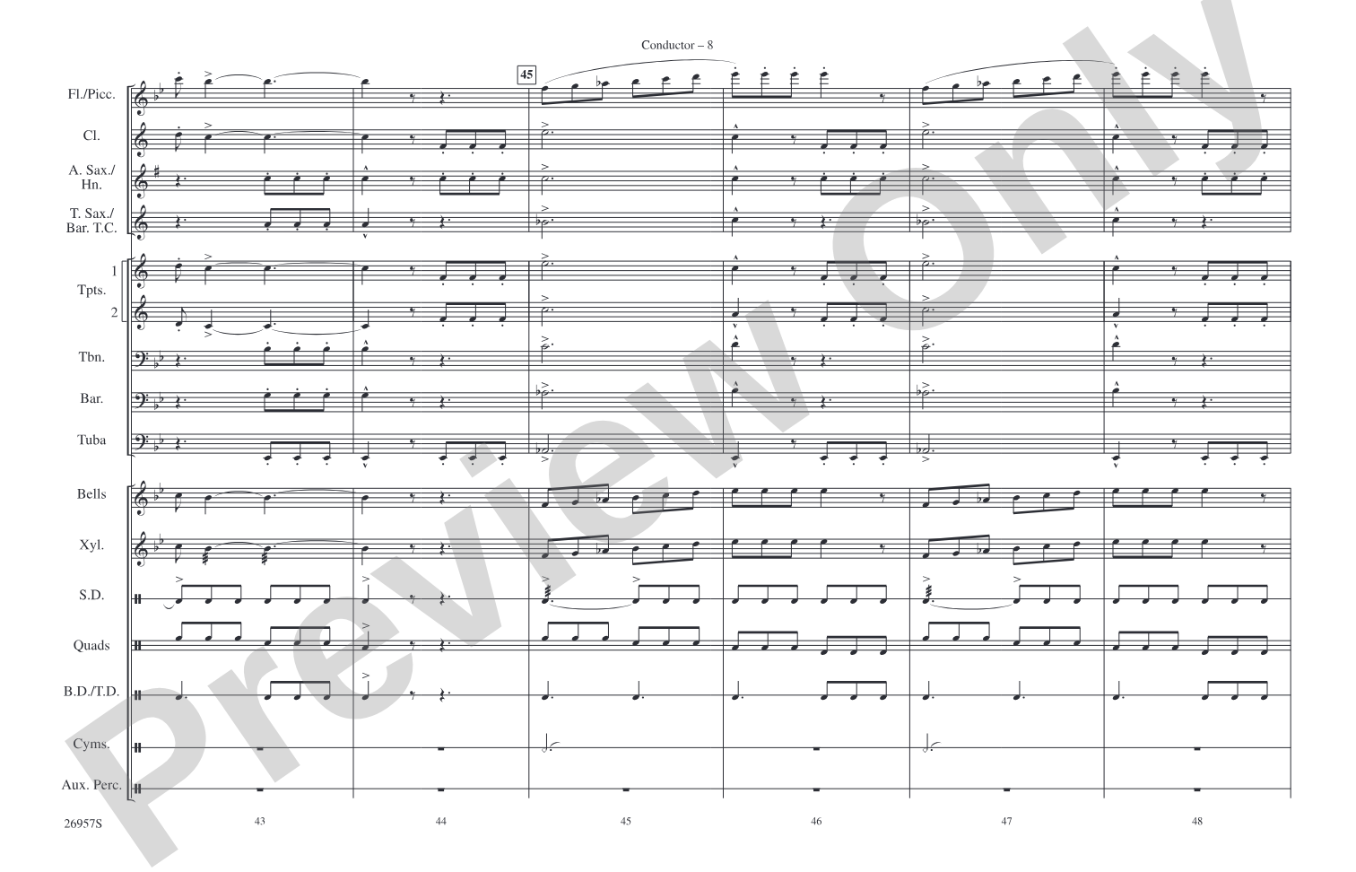 Superman Opener: Score