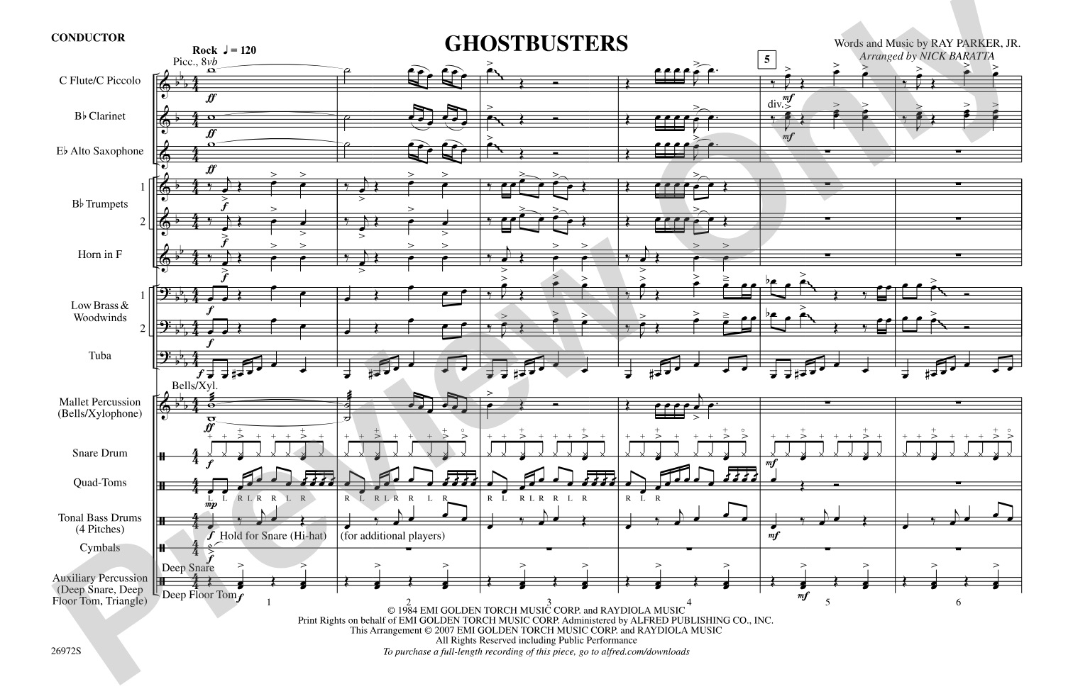 Ghostbusters: Score