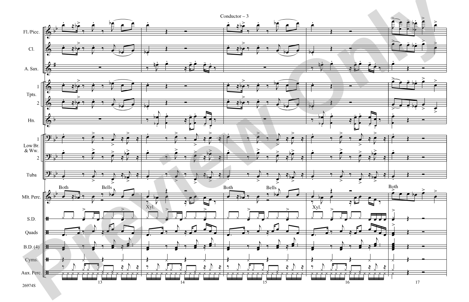 Gonna Make You Sweat (Everybody Dance Now): Marching Band Conductor Score & Parts
