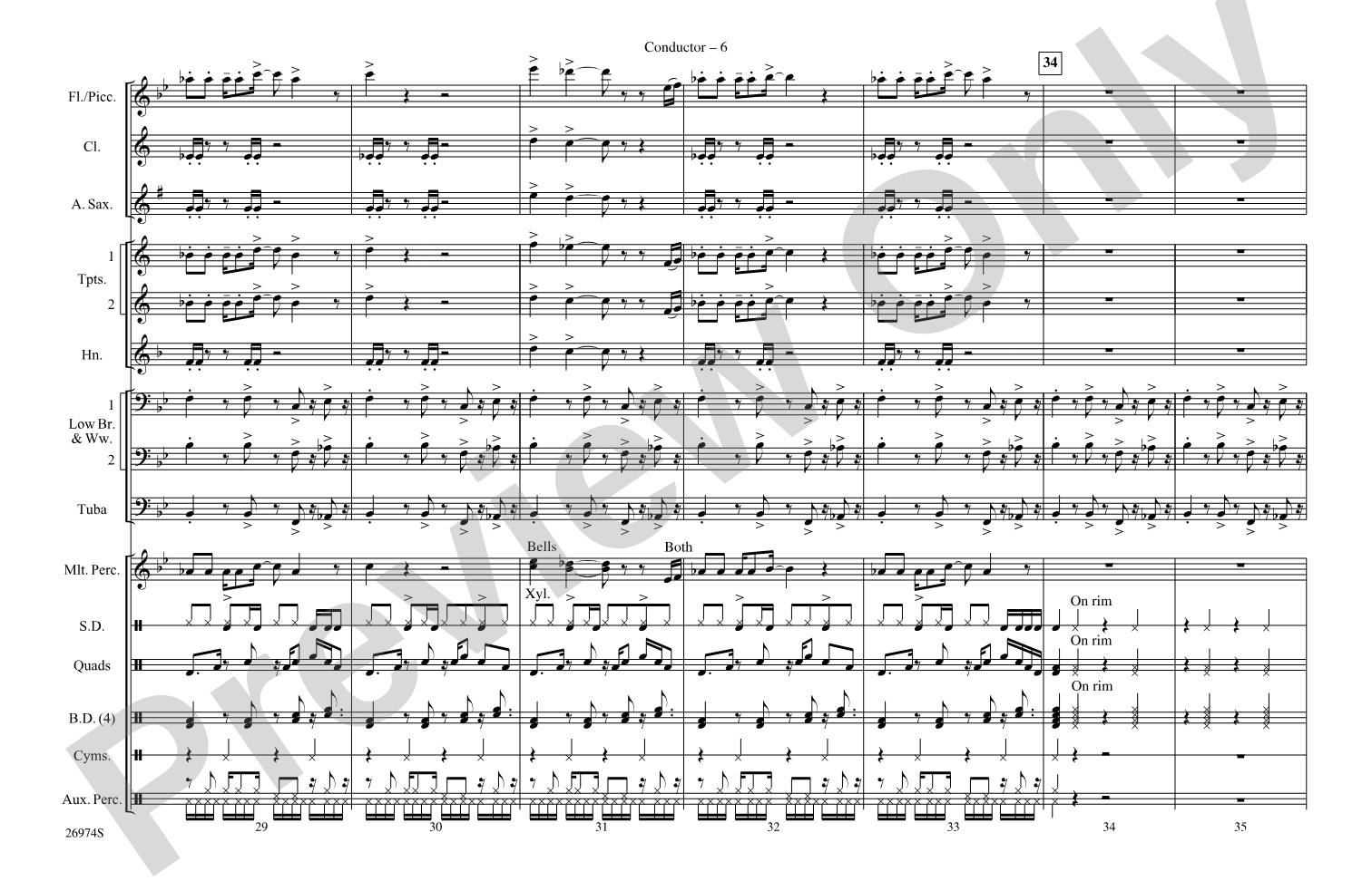 Gonna Make You Sweat (Everybody Dance Now): Marching Band Conductor Score & Parts