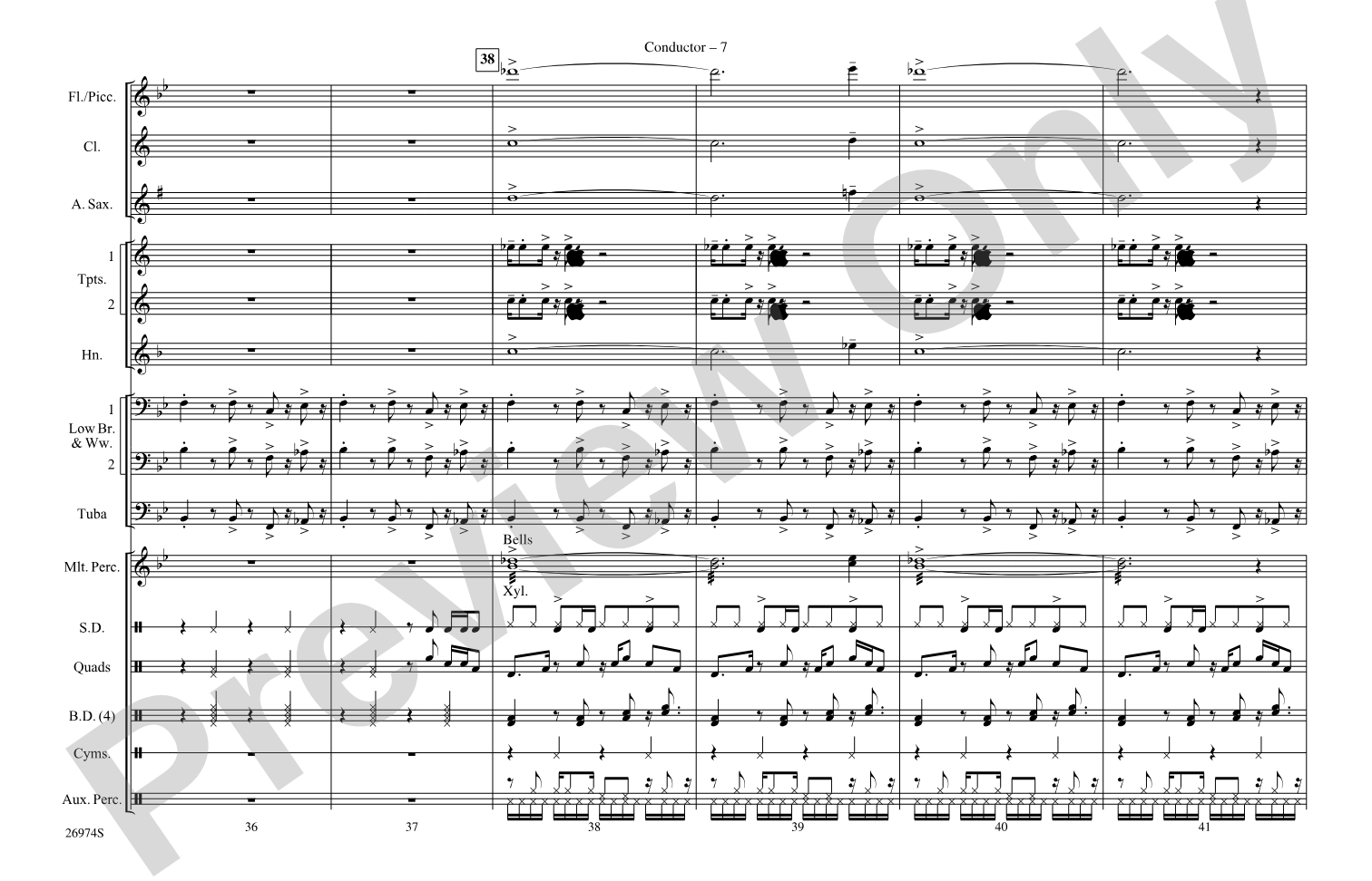 Gonna Make You Sweat (Everybody Dance Now): Marching Band Conductor Score & Parts